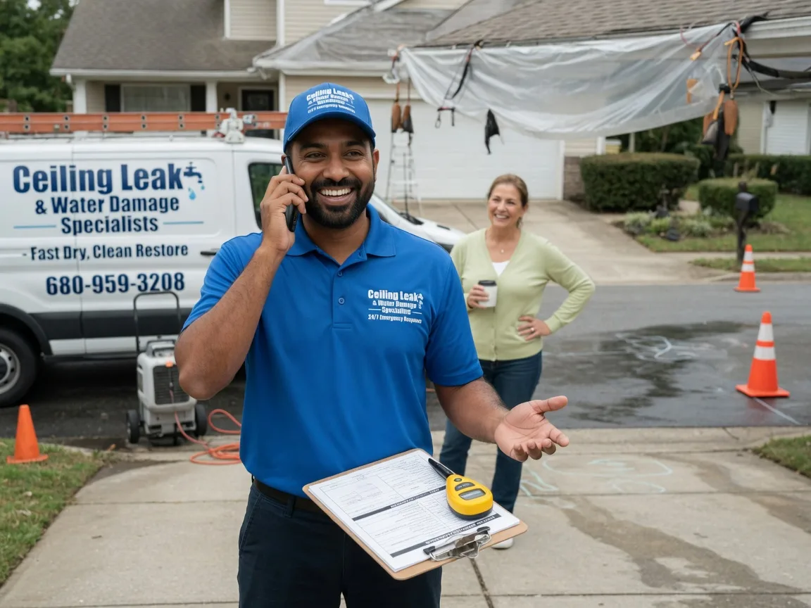 Ceiling Leak Cleanup Timberville, VA FAQs